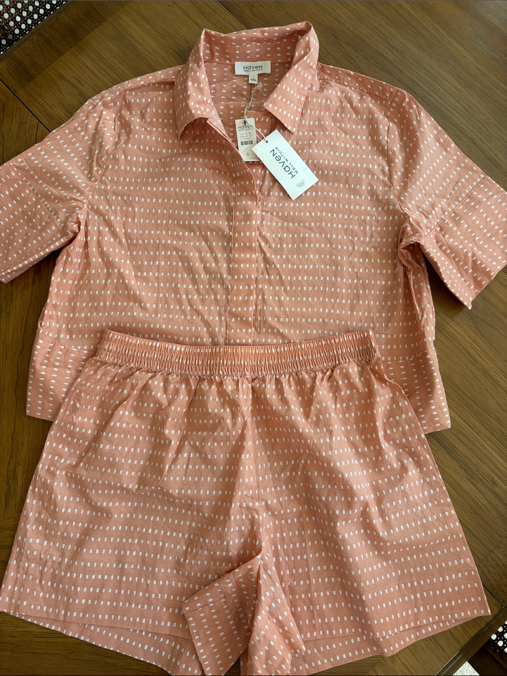 Haven Well Within Short-Sleeve Pajama Set